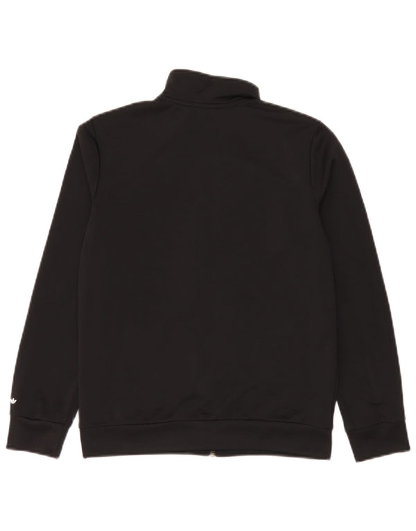 Giacca Top della tuta da ragazzo Adidas 9-10 anni in poliestere nero