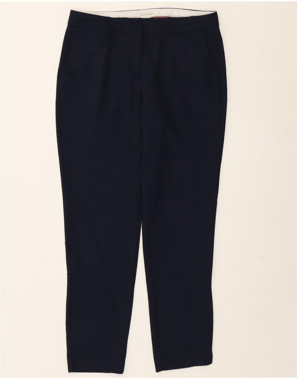 Pantaloni chino slim da donna Monsoon UK 10 Small W29 L28 Blu navy