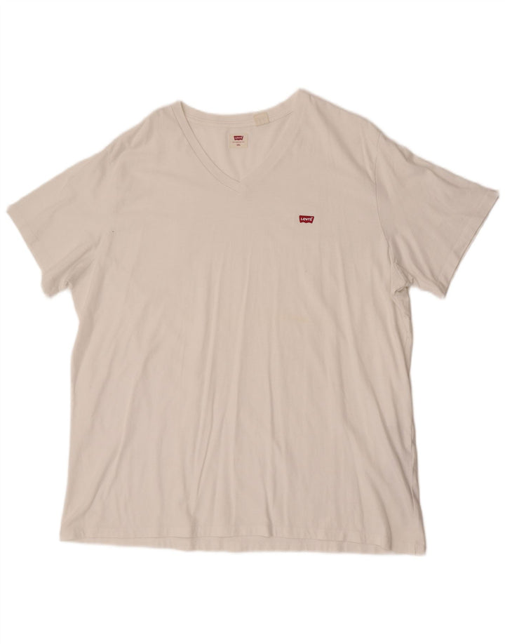 T-shirt Levi's da uomo 2XL in cotone bianco