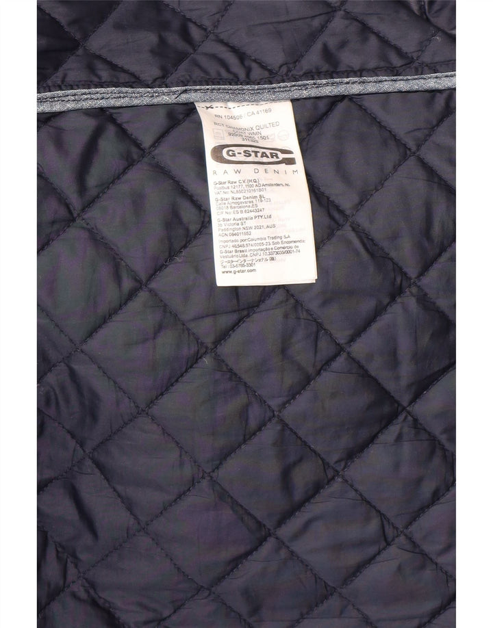 Cappotto trapuntato da donna G-Star UK 14 Poliestere medio blu navy