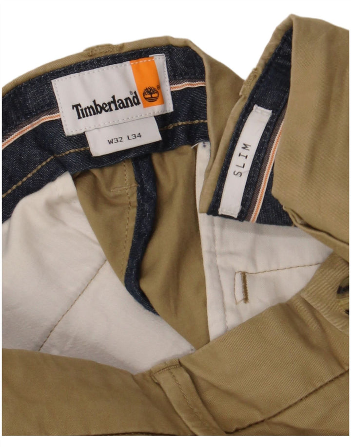 Pantaloni chino slim da uomo Timberland W32 L30 Beige