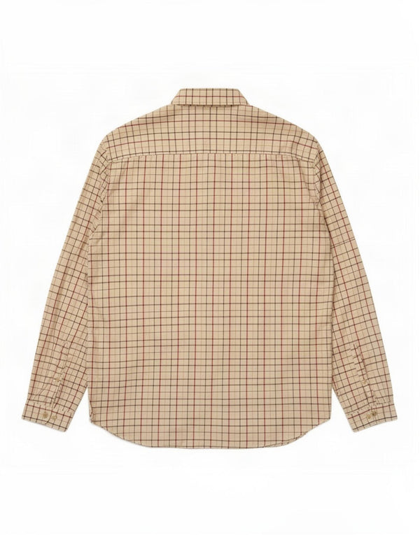 Camicia Joules da uomo vestibilità classica 2XL a quadri bianco sporco