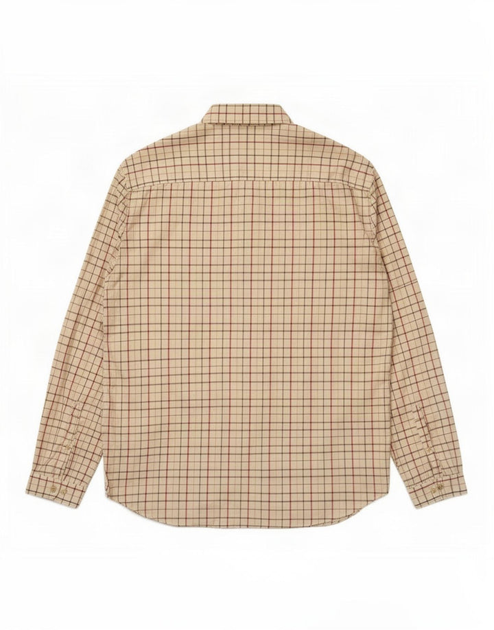 Camicia Joules da uomo vestibilità classica 2XL a quadri bianco sporco