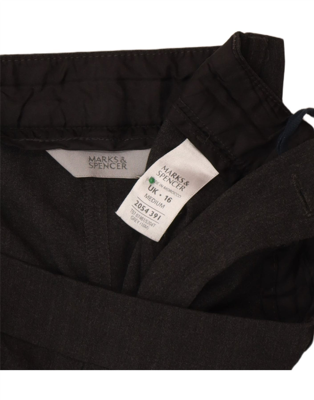 Pantaloni casual Bootcut da donna Marks & Spencer UK 16 Large W34 L30 Grigio