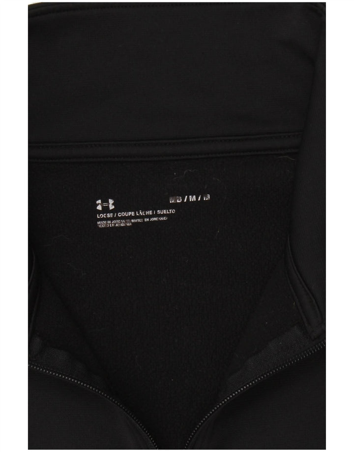 Felpa con grafica corta da donna Under Armour UK 14 media nera