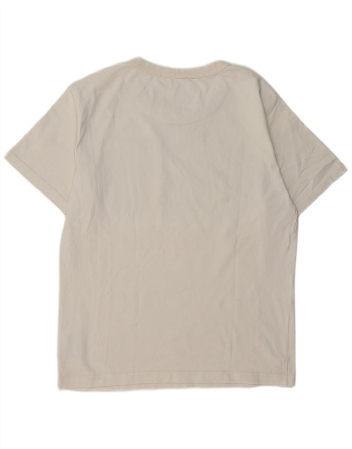 T-shirt da uomo New Balance Top in cotone bianco medio