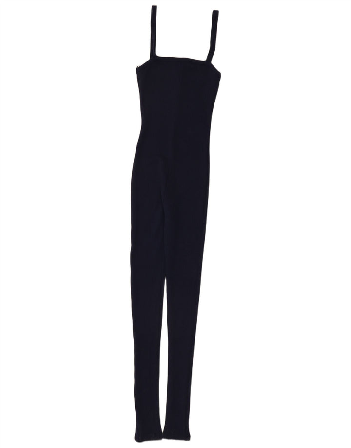 Tuta senza maniche da donna Zara UK 10 Small Blu navy