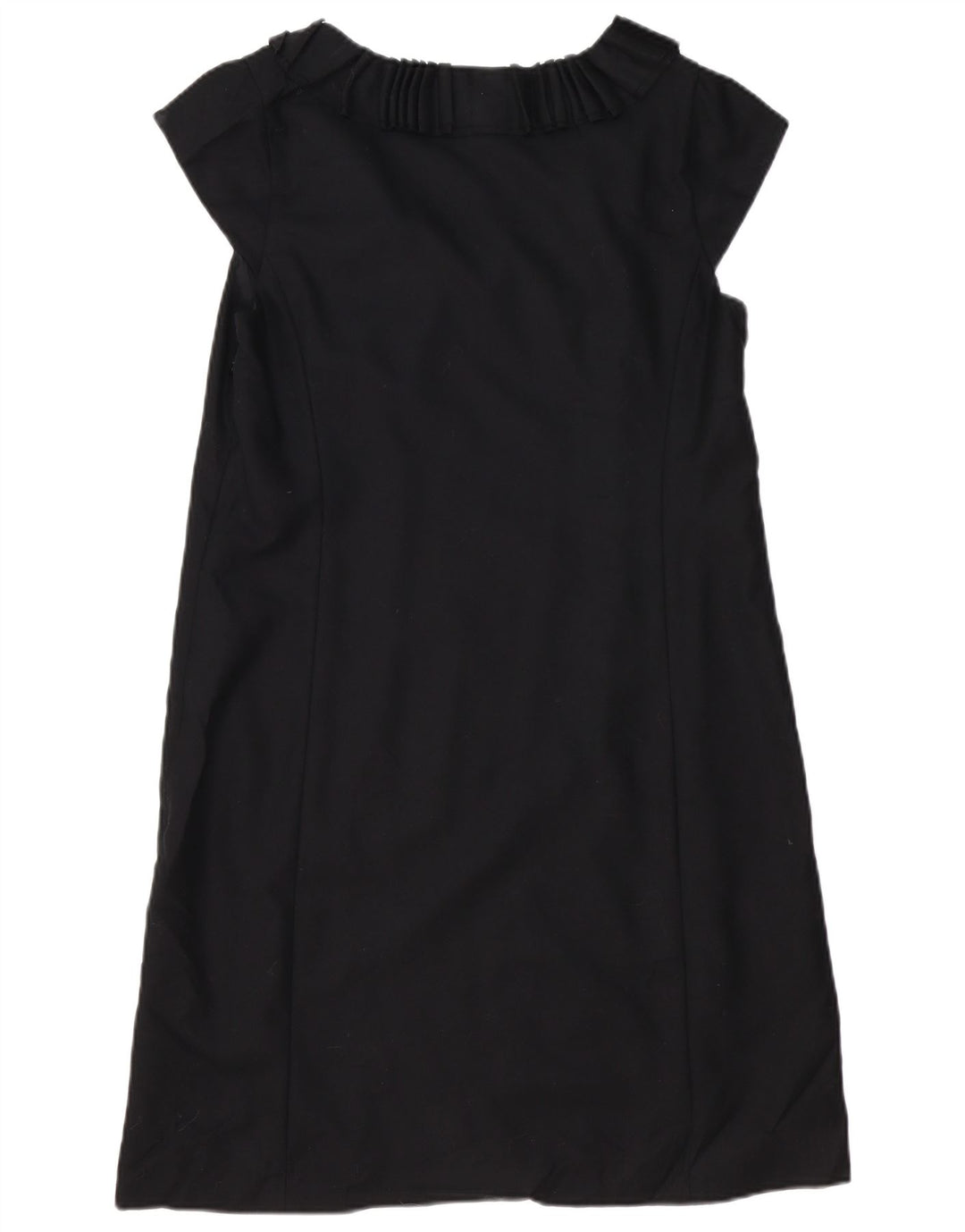 J. CREW Abito a trapezio da donna US 12 Large in lana nera