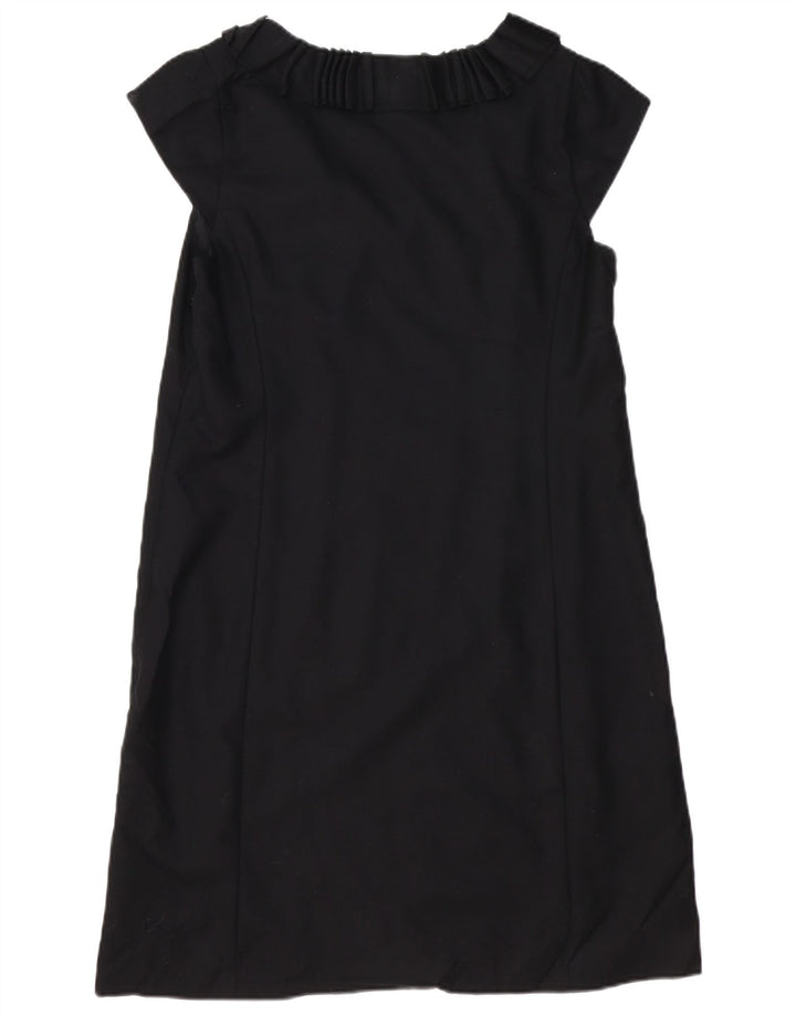 J. CREW Abito a trapezio da donna US 12 Large in lana nera