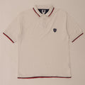 Polo Reebok da uomo grande in cotone bianco