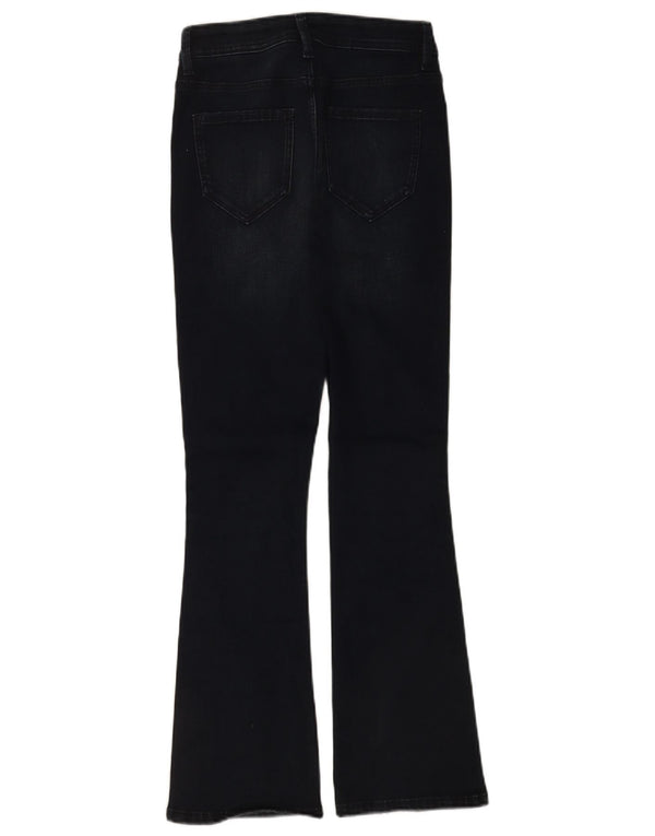 Jeans svasati slim da donna Marks & Spencer UK 8 piccoli W26 L28 blu navy