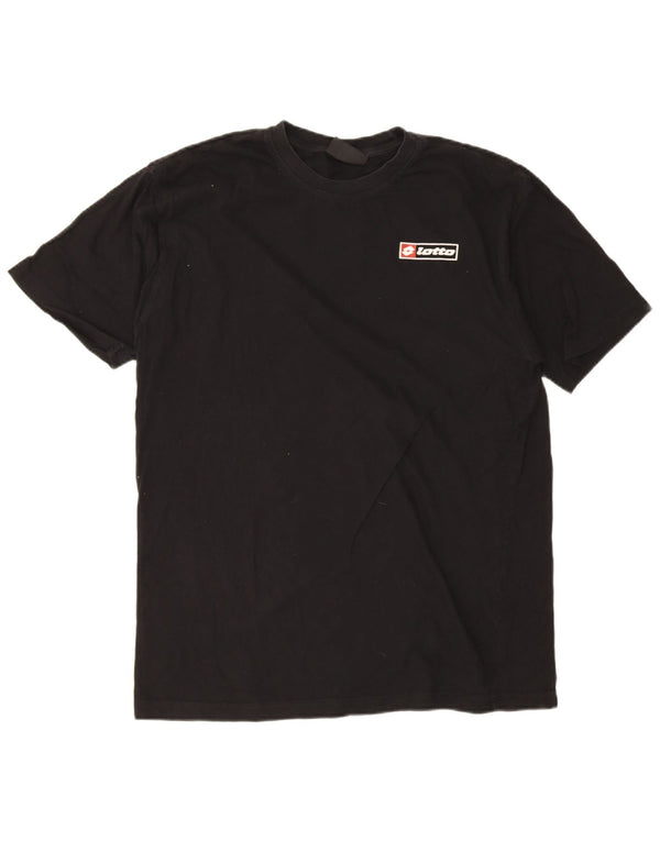 T-shirt da uomo Lotto Top Large Nera