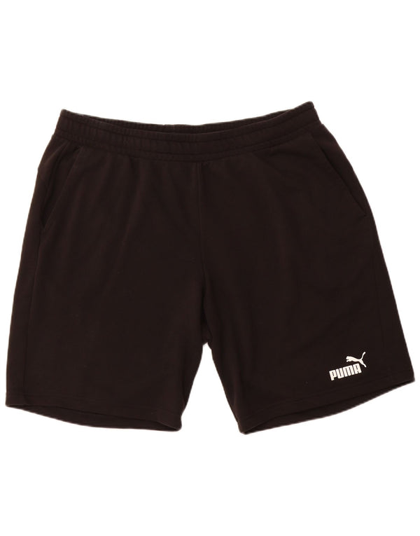 Pantaloncini sportivi da uomo PUMA 2XL cotone nero