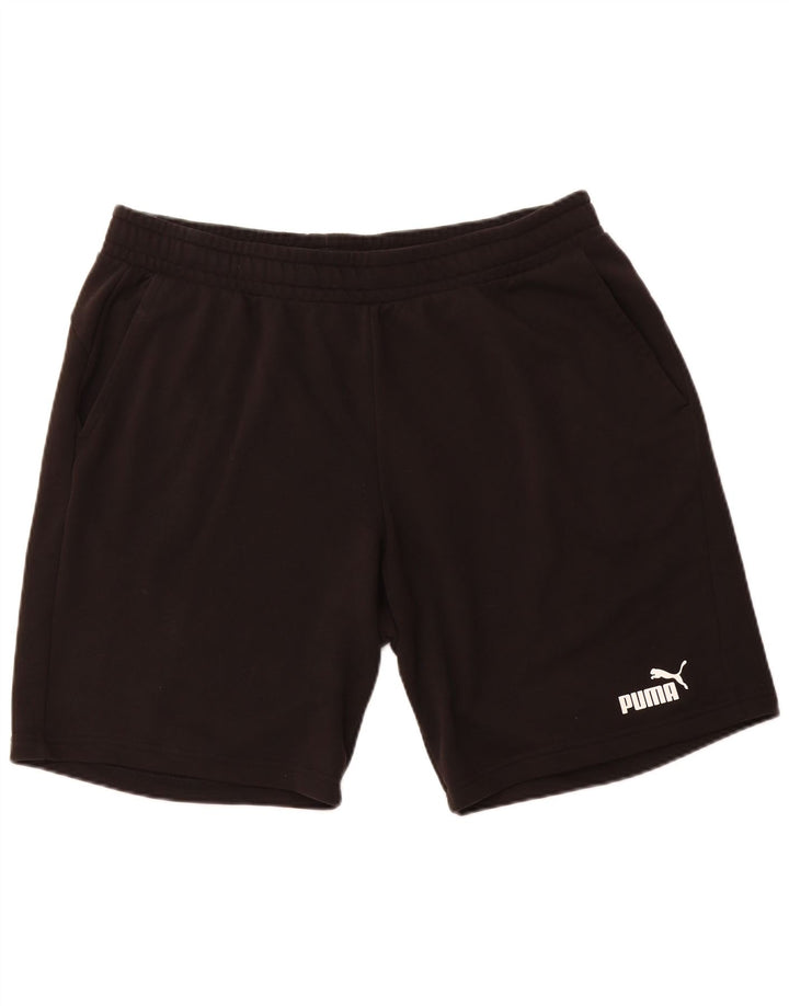 Pantaloncini sportivi da uomo PUMA 2XL cotone nero
