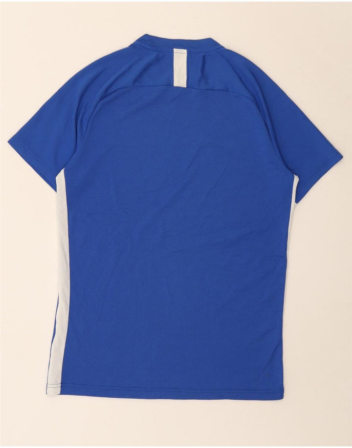 T-shirt Nike da uomo Top blu medio color block