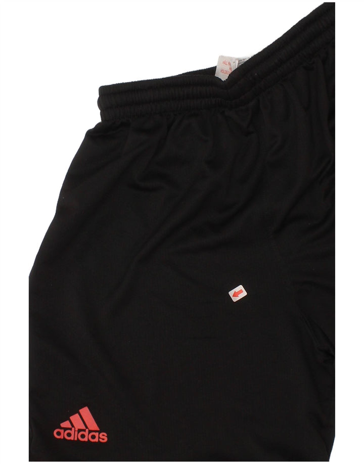 Pantaloncini sportivi Adidas da ragazzo 7-8 anni in poliestere nero