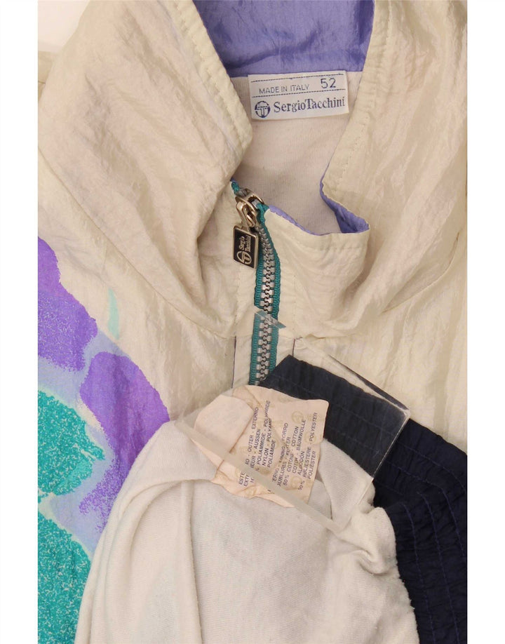 Giacca da tuta da uomo Sergio Tacchini IT 52 grande multicolore
