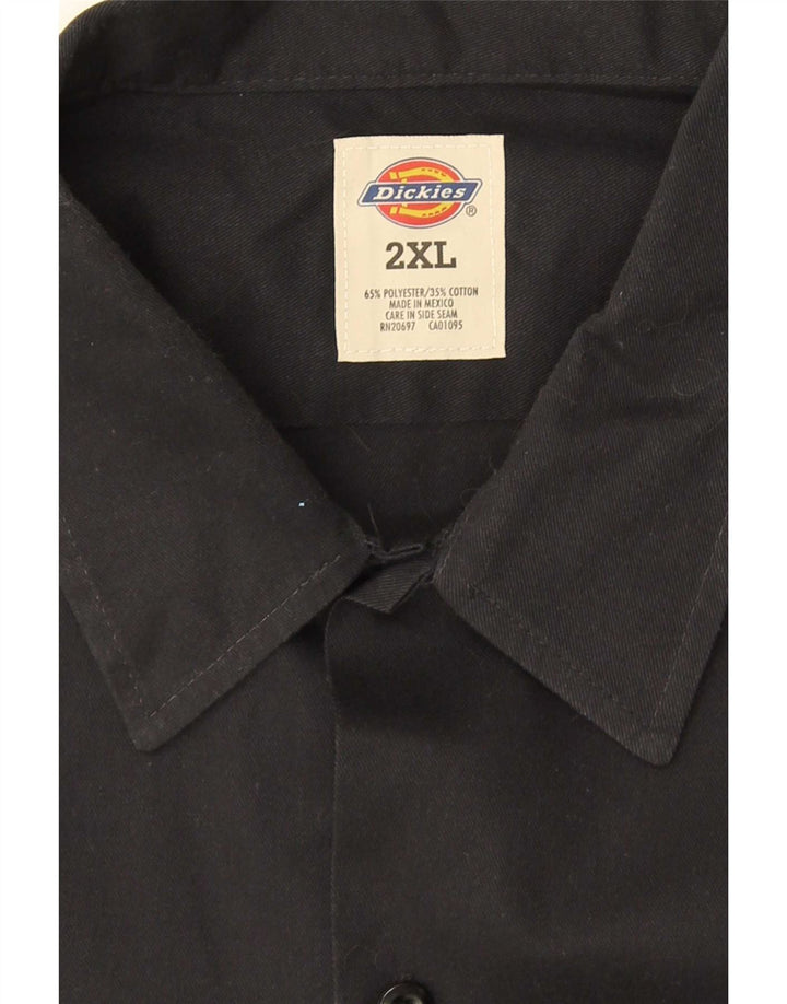 Camicia da uomo Dickies 2XL poliestere nero