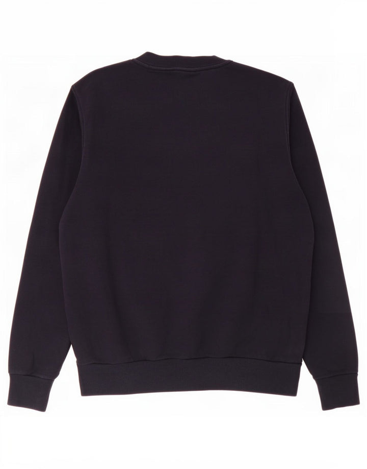 Felpa grafica da uomo Calvin Klein, maglione medio, blu navy, color block