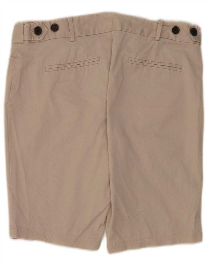 Pantaloncini casual da donna Zara EU 38 piccoli W28 cotone beige
