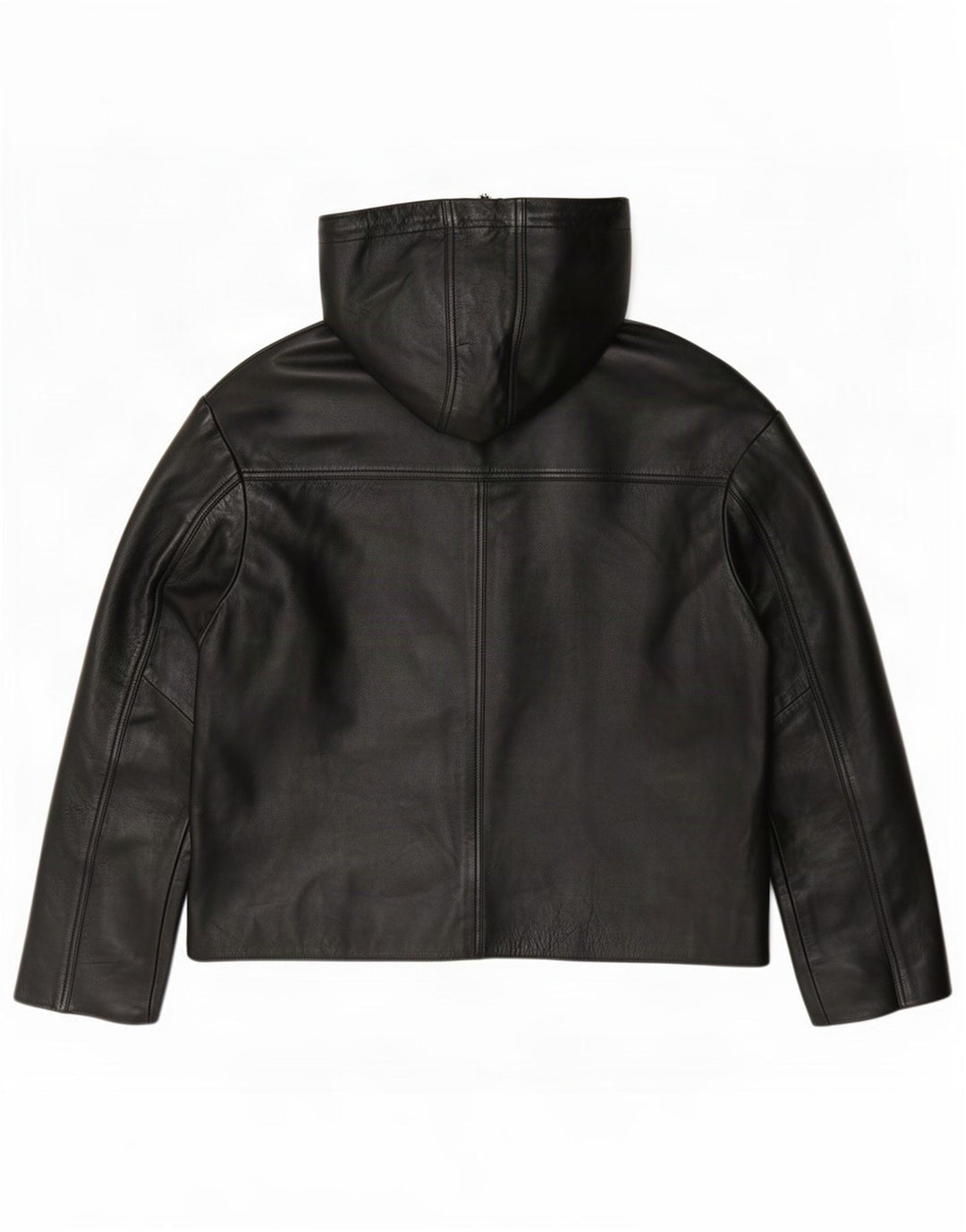 Giacca in pelle con cappuccio da donna Selected Femme EU 38 media nera
