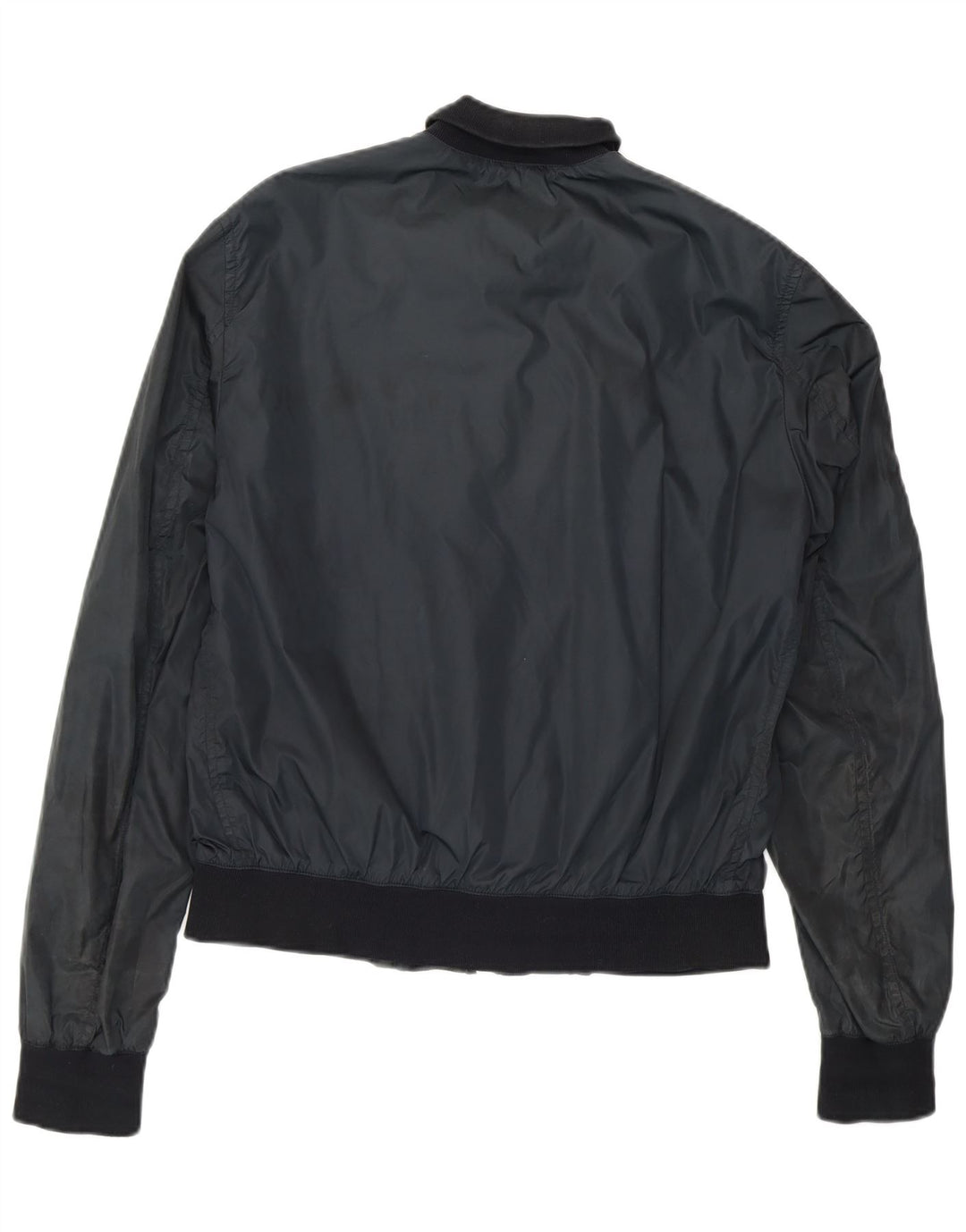 CESARE PACIOTTI 4US Giubbotto bomber grafico da donna IT 46 Large Blu Navy