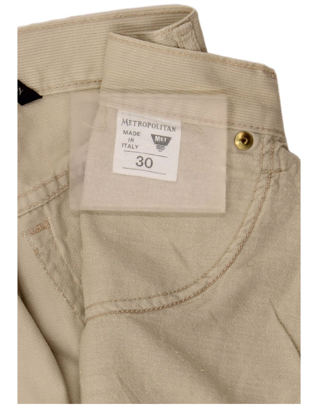 Gonna a trapezio da donna Metropolitan W30 cotone beige medio