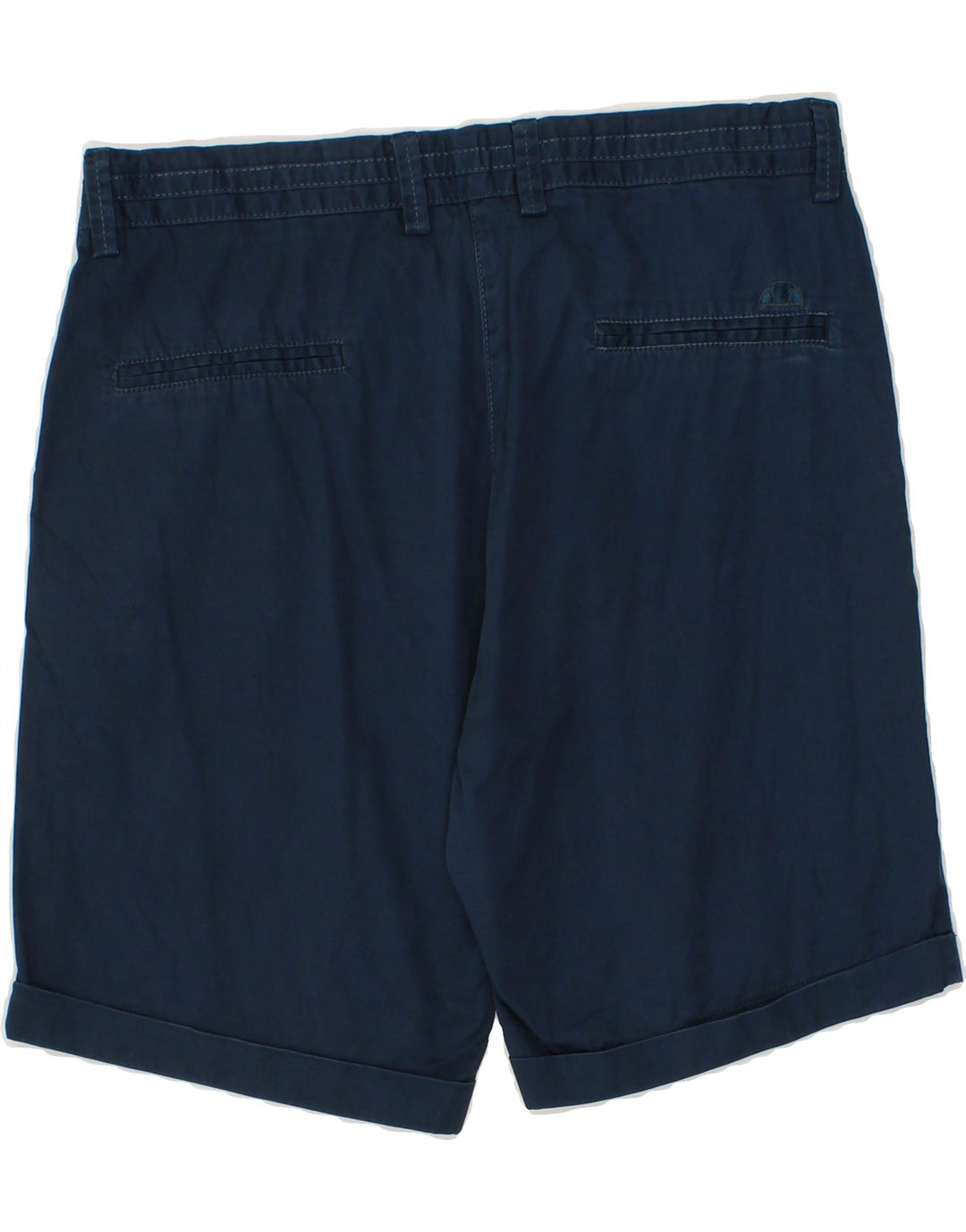 ELLESSE Womens Chino Shorts IT 44 Medium W30  Navy Blue Vintage Ellesse and Second-Hand Ellesse from Messina Hembry 