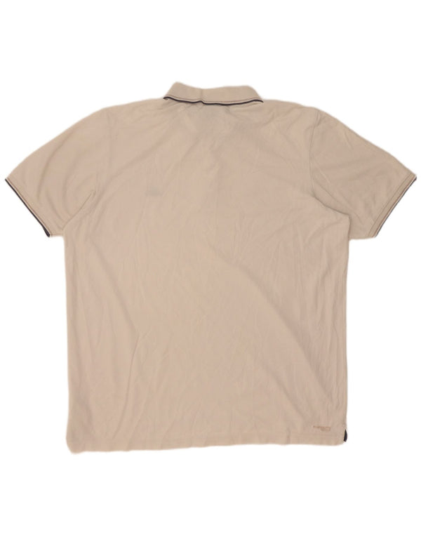 Polo Adidas Clima 365 da uomo XL in cotone bianco