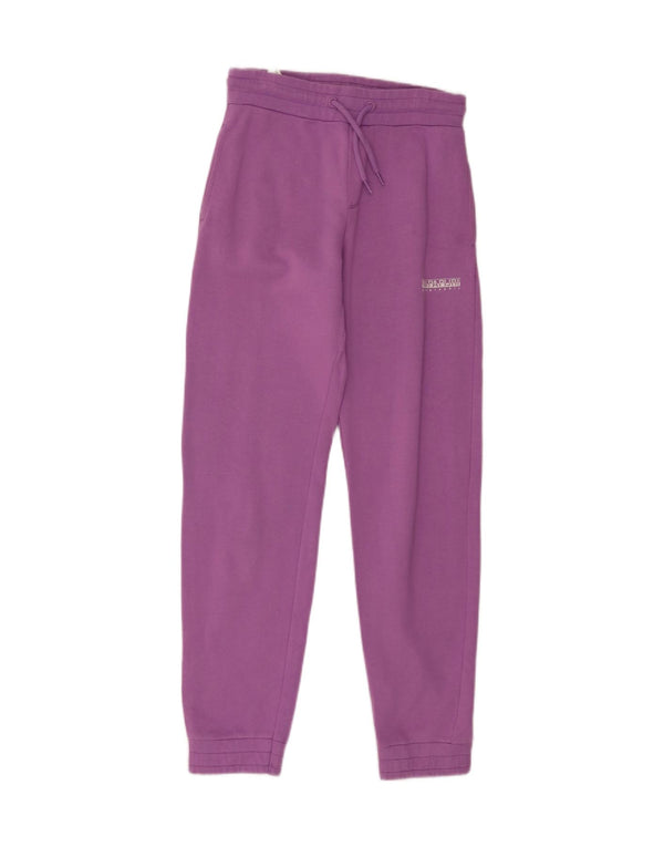 Pantaloni della tuta da ragazza Napapijri Joggers 15-16 anni in cotone viola