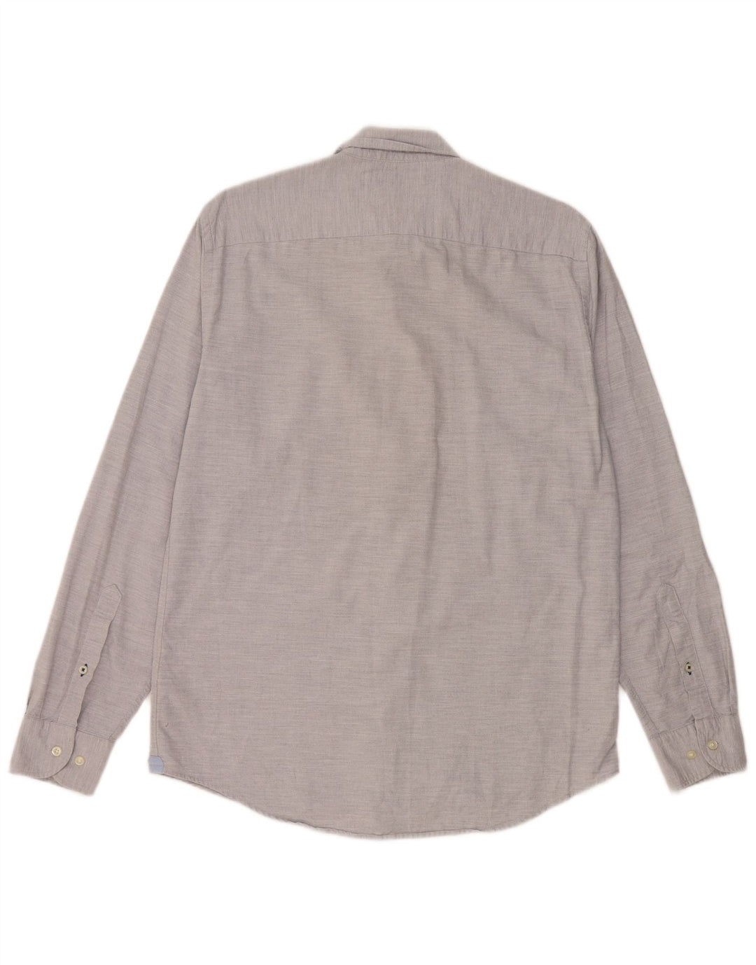 Camicia da uomo Regular Fit Tommy Hilfiger in cotone chiazzato grigio medio