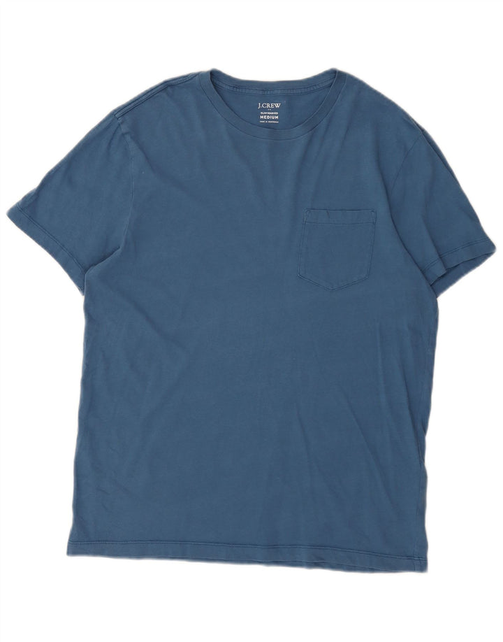 J. CREW T-shirt slim fit da uomo in cotone blu medio
