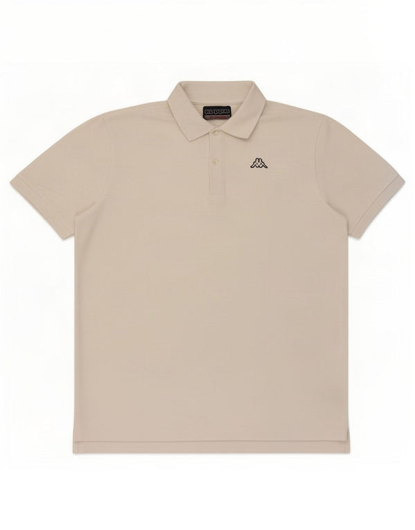 Polo Kappa Uomo XL Cotone Bianco