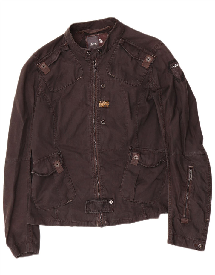 Giacca utility da donna G-Star UK 14 grande cotone nero