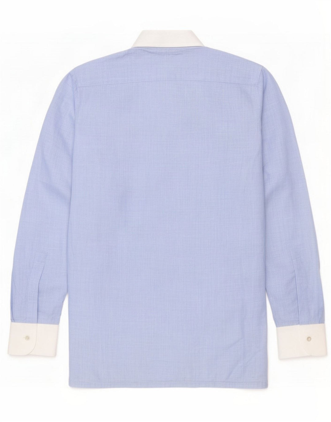 St. Camicia da uomo Bernard Taglia 15 38 Poliestere blu medio
