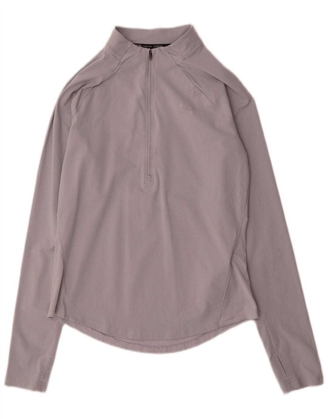 Maglietta Under Armour da donna Heat Gear Pullover UK 10 Small Grigia