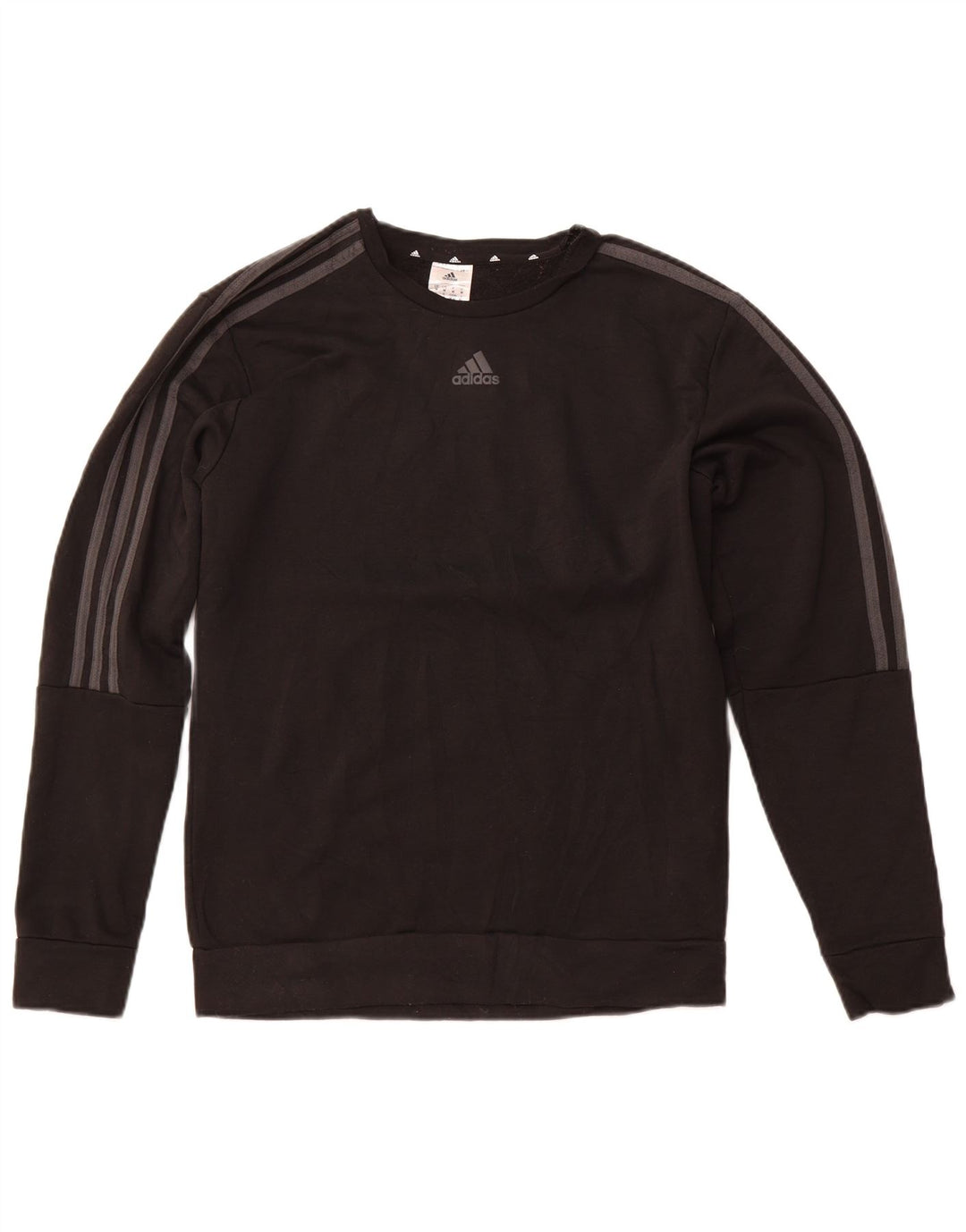 Felpa da uomo ADIDAS maglione medio nero poliestere