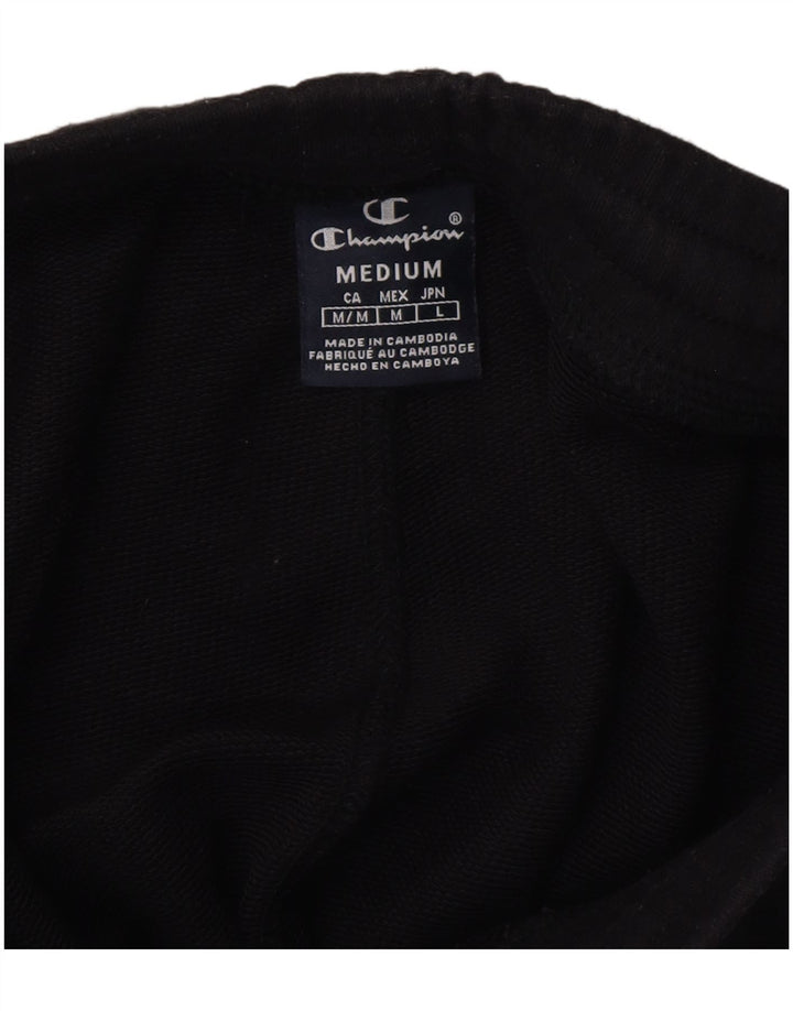 CHAMPION Pantaloni da tuta con grafica da uomo Joggers Medium Nero