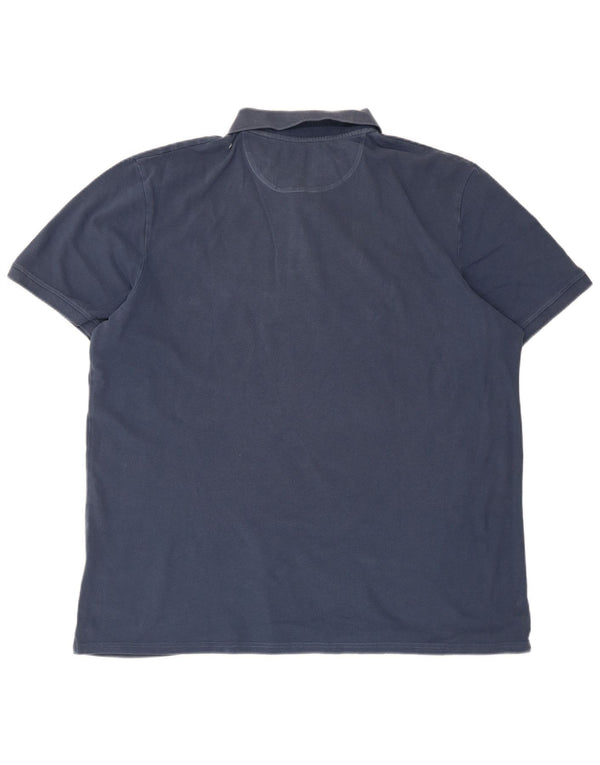 Polo Timberland da uomo slim fit 2XL in cotone blu