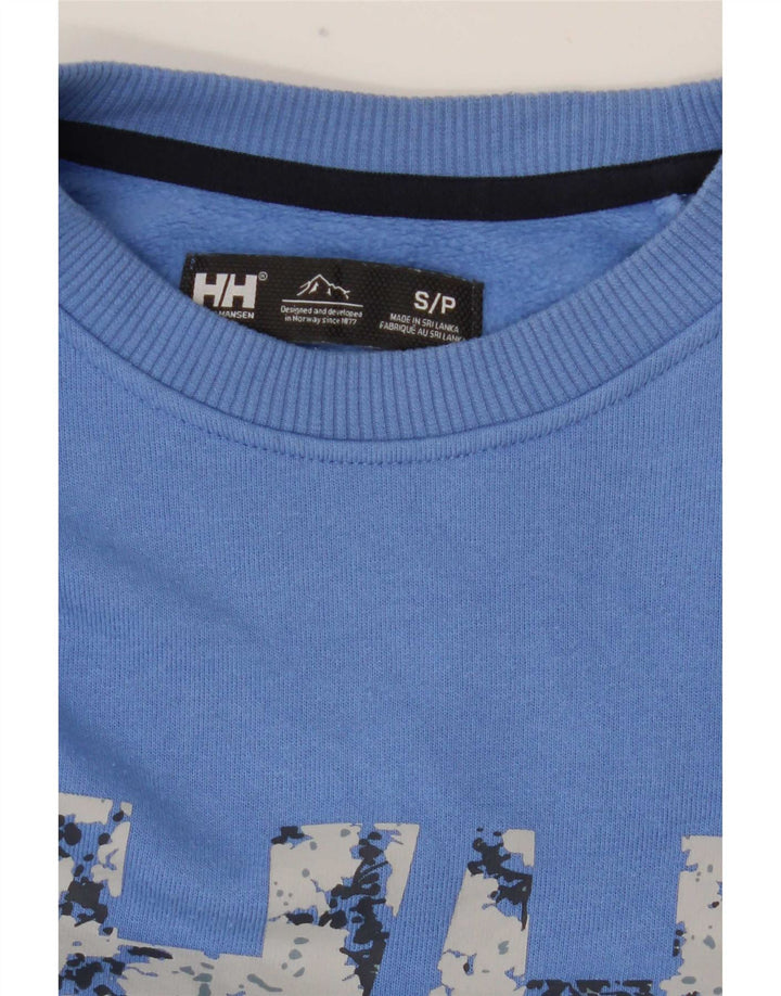 Felpa grafica da donna Helly Hansen Jumper UK 10 Small Blu