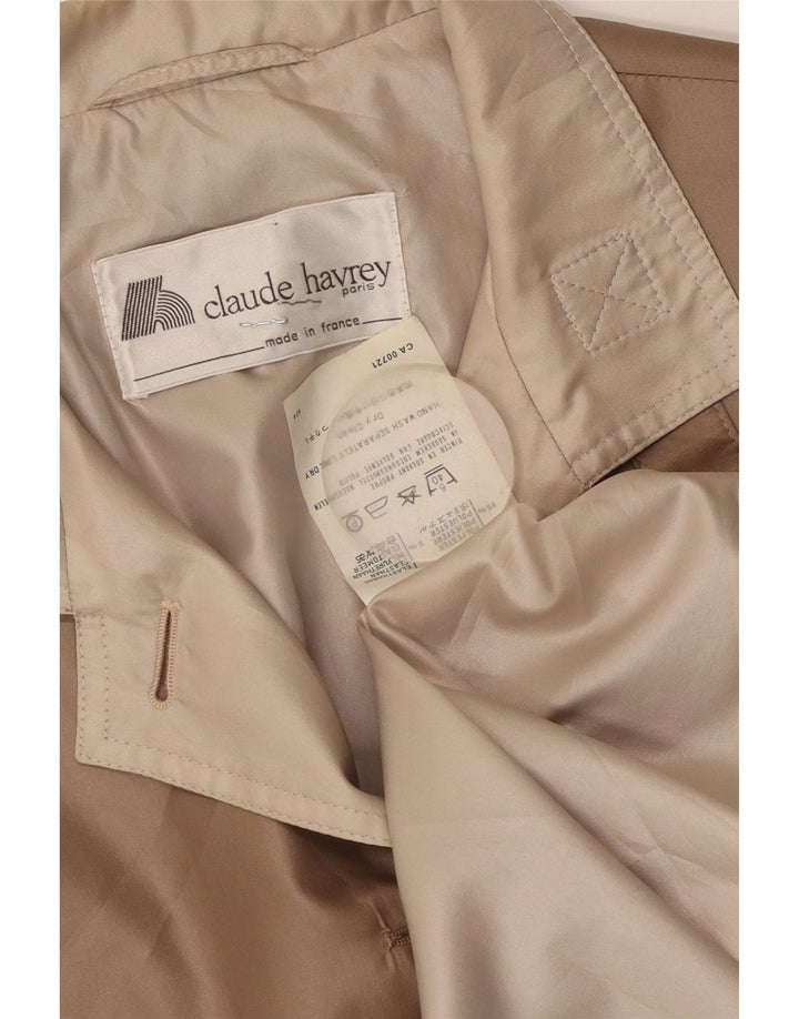 Soprabito da donna Claude Havrey UK 16 grande poliestere marrone