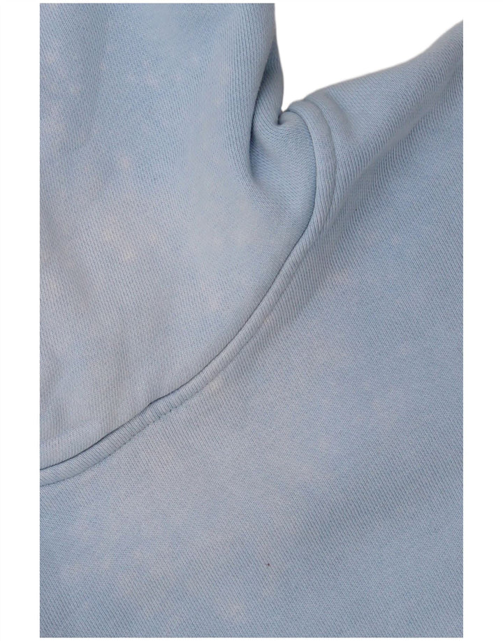 Felpa con cappuccio da uomo Adidas 2XL cotone blu