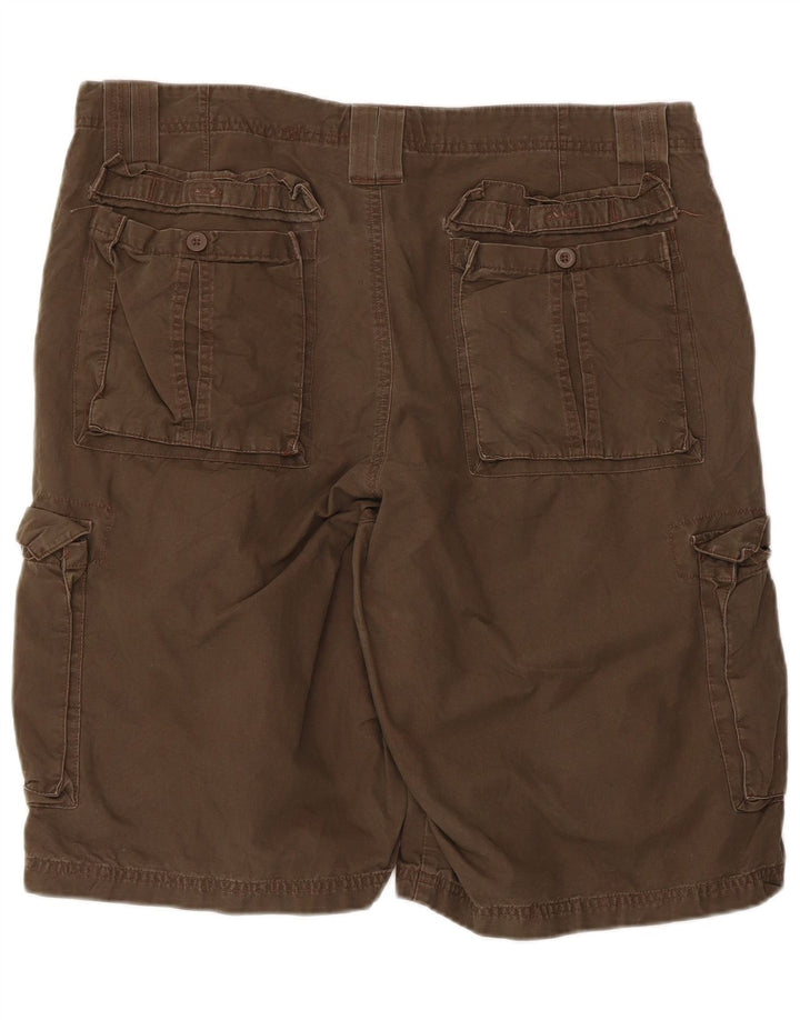 Pantaloncini cargo da uomo Lee Salopette W36 Large in cotone marrone