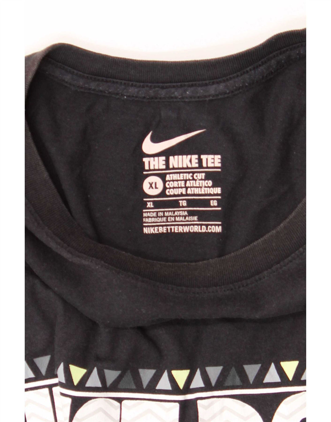 T-shirt grafica Nike da uomo XL nera