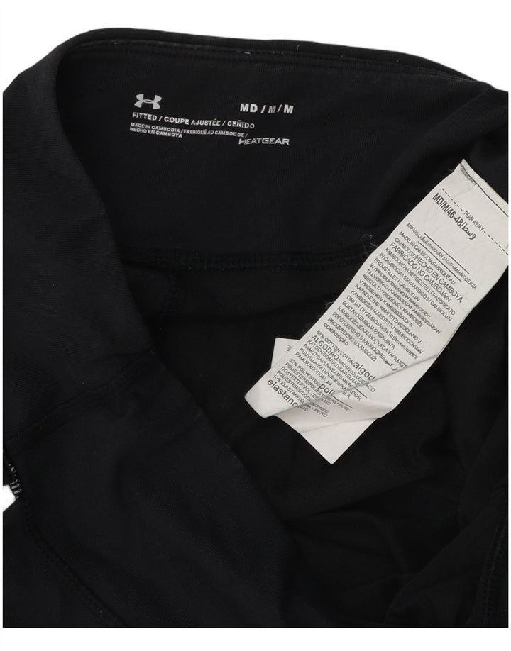 Leggings Heat Gear da donna UNDER ARMOUR UK 12 Medium Black Colourblock
