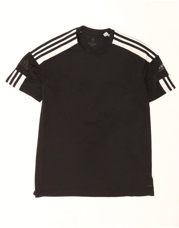 T-shirt Adidas Aeroready da uomo Top XL Poliestere color block nero