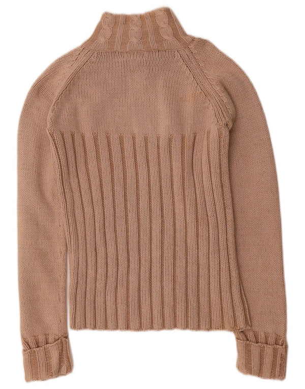Maglione cardigan per ragazzi Timberland 15-16 anni in cotone beige