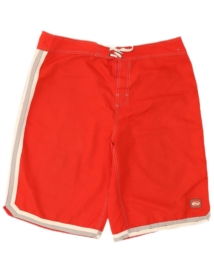 Pantaloncini da bagno da uomo Quiksilver XL rosso poliestere
