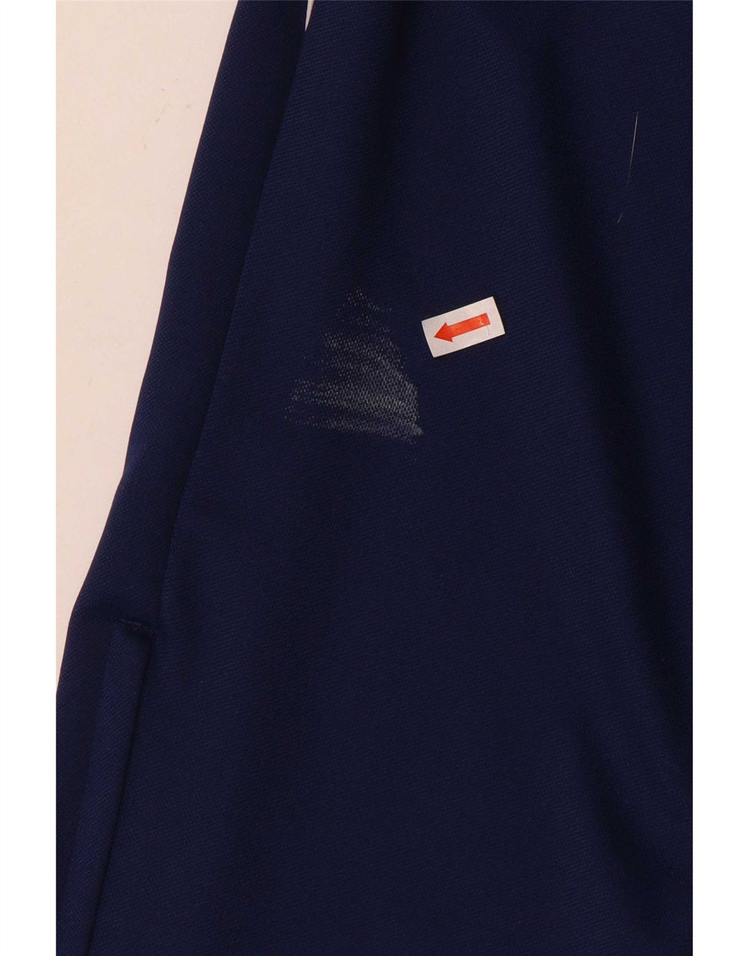 Pantaloni da tuta Adidas Climalite da uomo di grandi dimensioni in poliestere blu navy