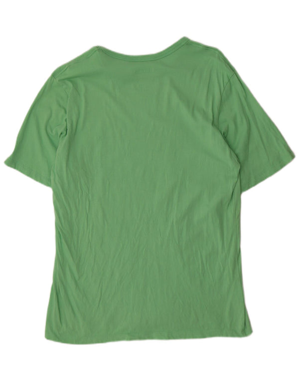 T-shirt grafica da uomo Champion Top 2XL cotone verde